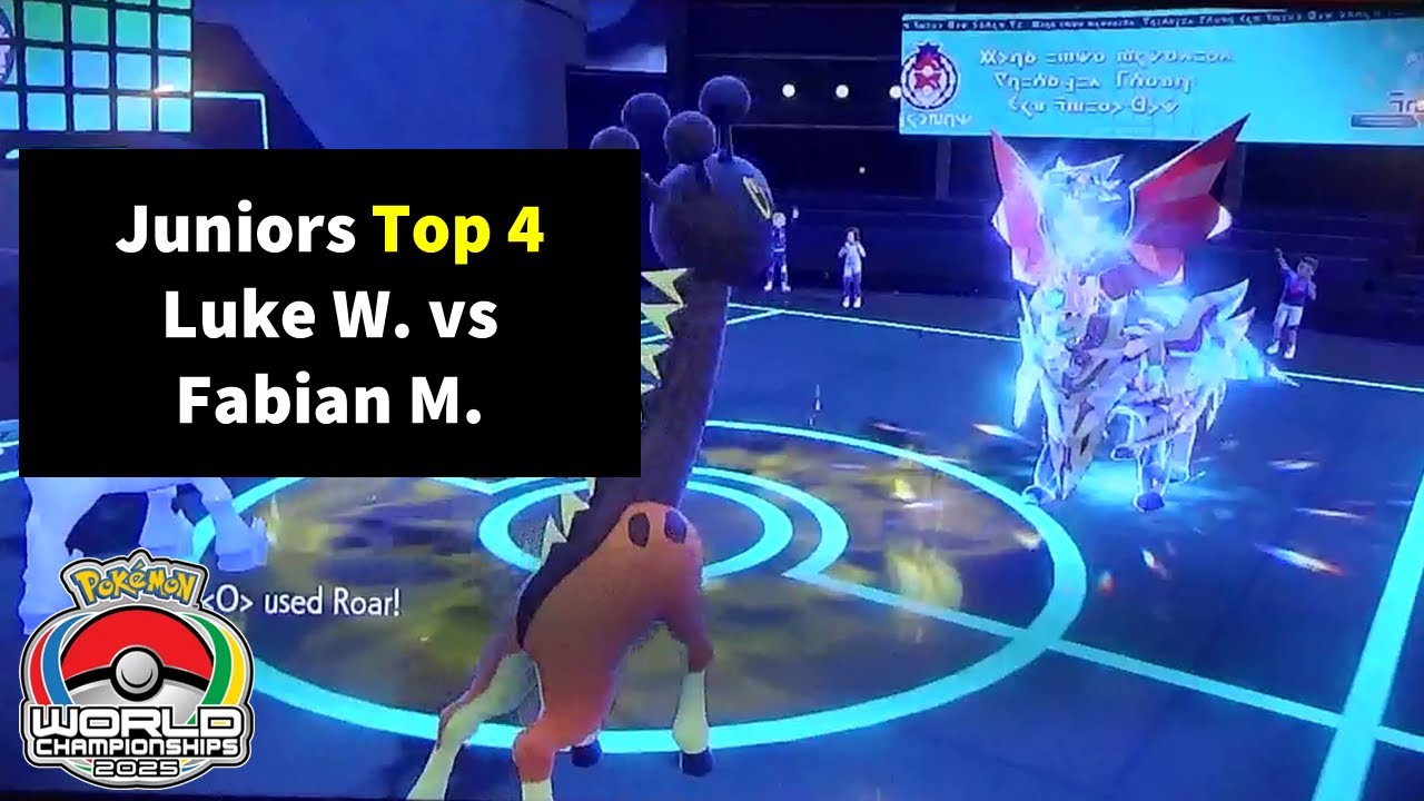 VGC '25 Worlds, Juniors Top 4 - Luke Whittier vs. Fabian Musikant