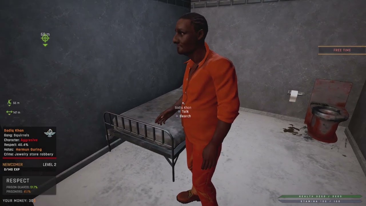Prison Simulator EP2 - Kier Starmer stabs himself after 30 seconds 🥴 Learning the ropes