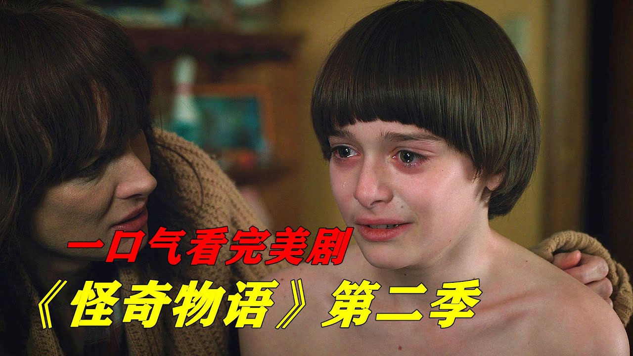 【小雅】一口气看完网飞高分惊悚美剧《怪奇物语》第二季，小男孩被异世界怪物占据身体痛不欲生 【电影迷小雅】