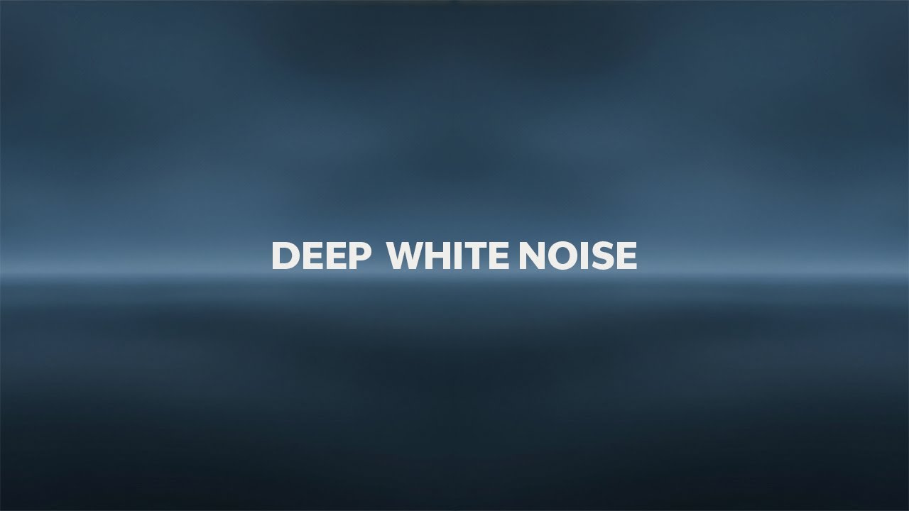 3 Hours Deep White Noise 🌙 Soft Black Screen | Sleep, Relax & Focus