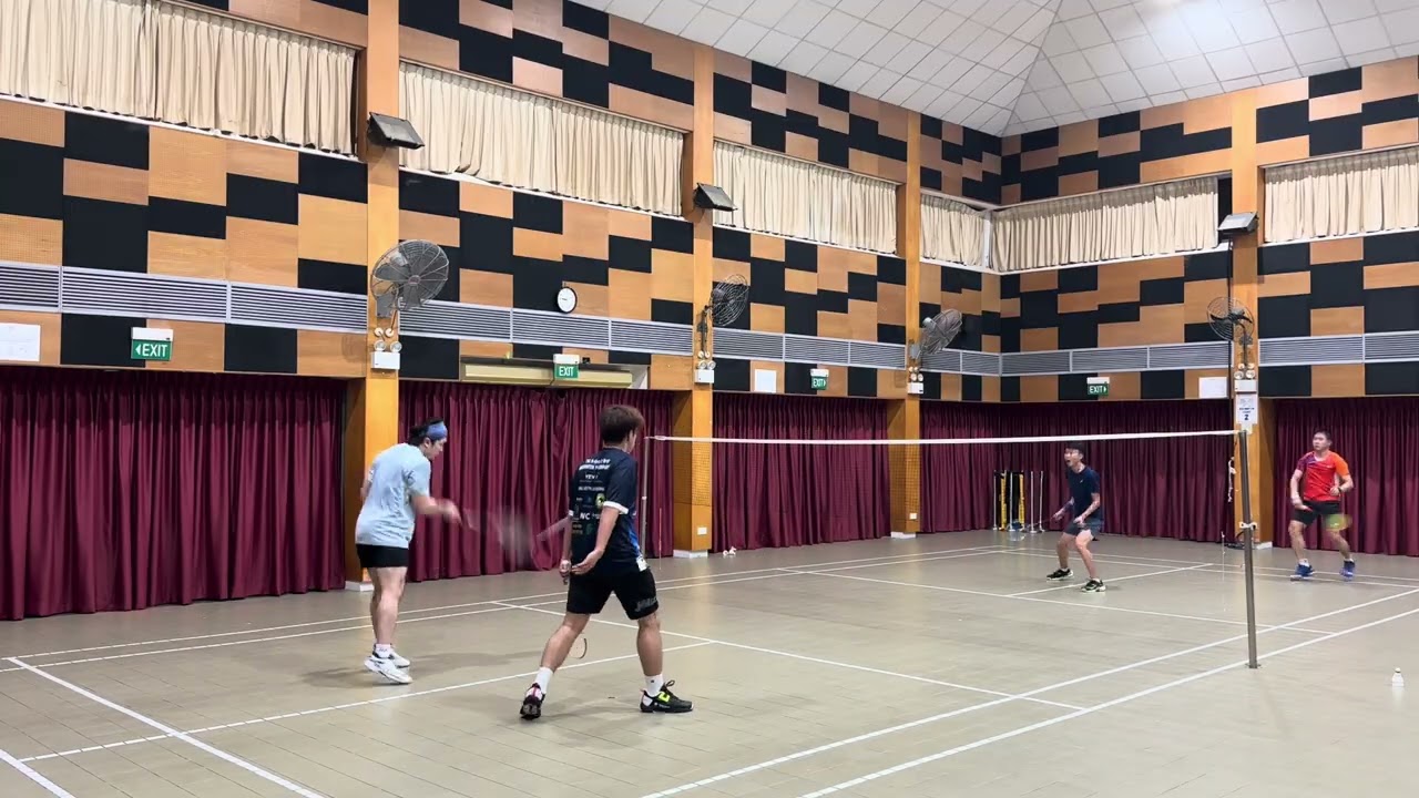 Badminton - Rayson/Aug VS Chris/Paul