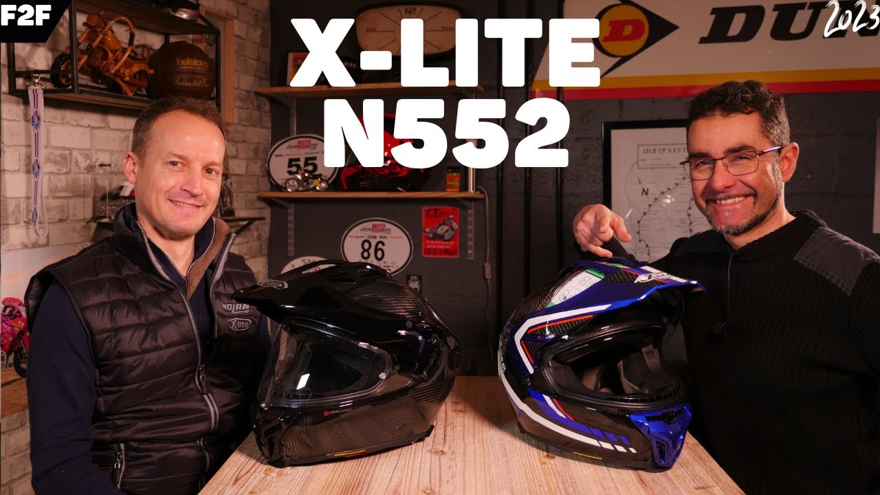 Casque moto aventure X-LITE X552  -  Face à Face #43