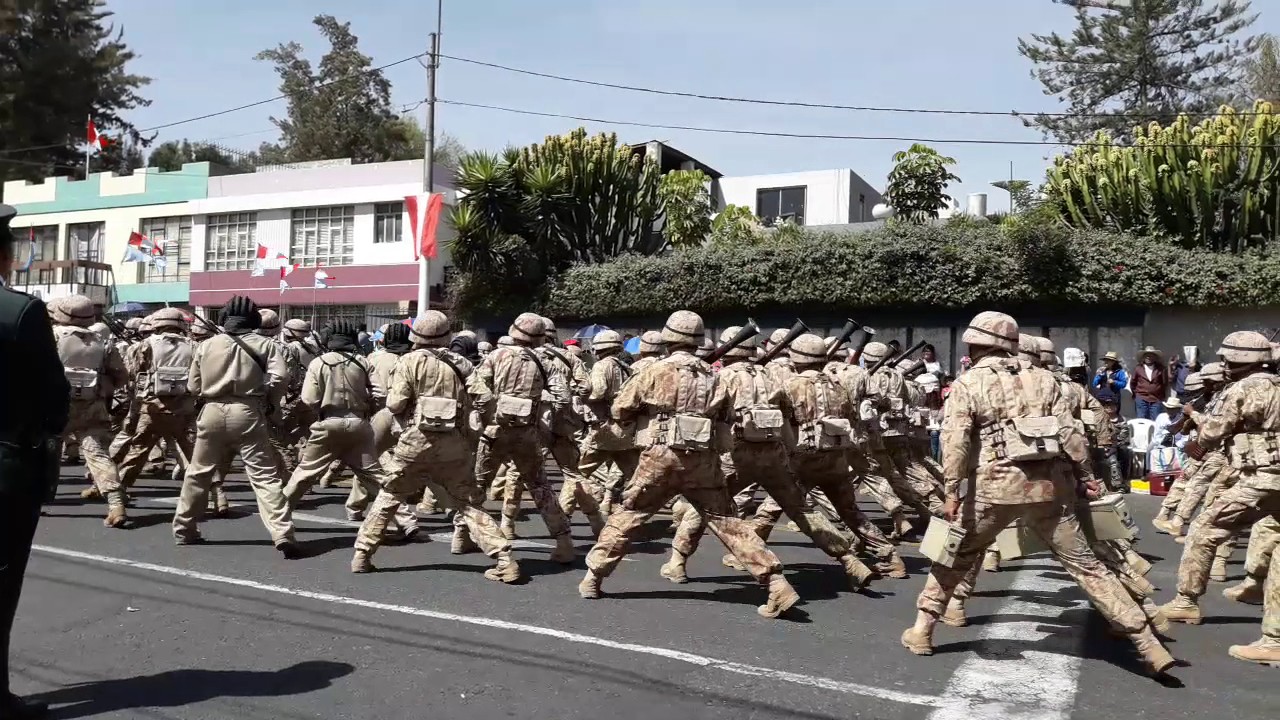 Parada Militar 2017 Arequipa Ejército del Perú 🤗 por 196 aniversario patrio