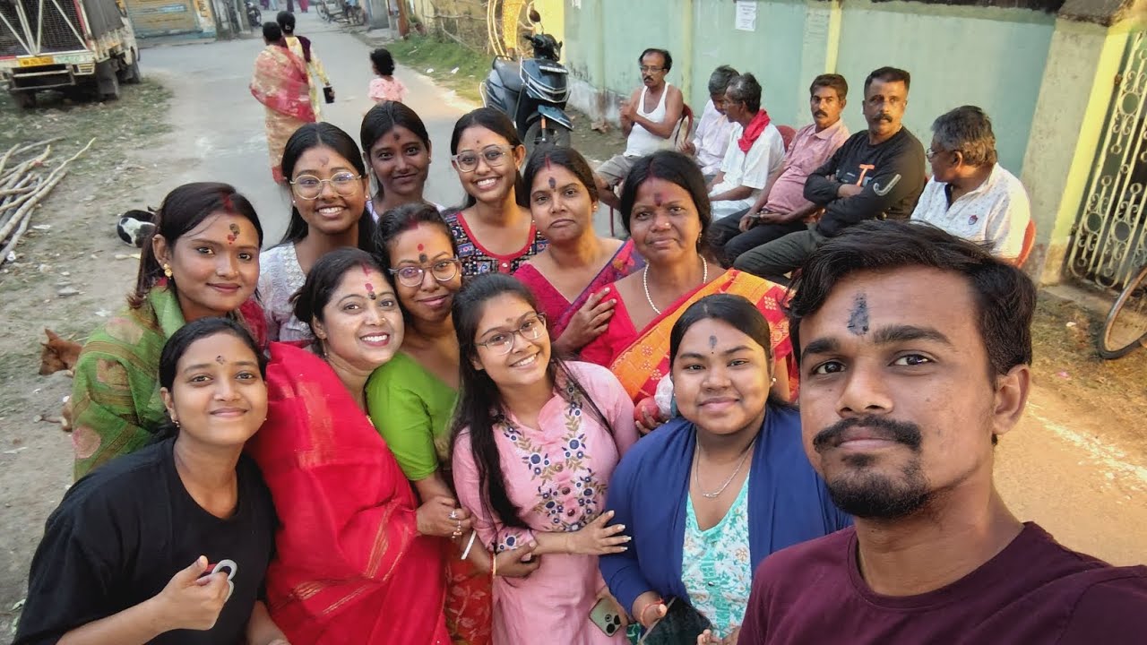 আমাদের পাড়ার দুর্গা ঠাকুর ও দুর্গা মন্দির প্রতিষ্ঠা ২০২৬ #bengalivlog @Akashergolpo-e9 