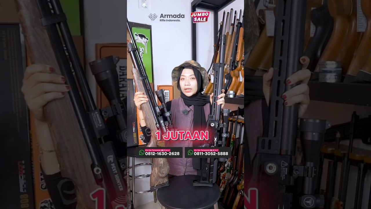 PCP od 38 tactical & klasik mulai 1.995.000 NEGO LOSSS 🤫 #senapananginmurah #pcpbiggame #viralvideo