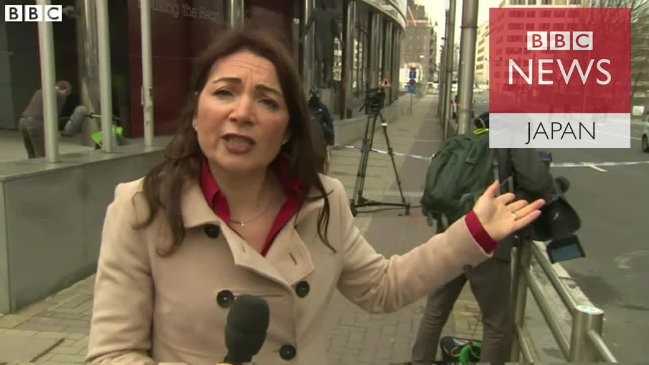 【ブリュッセル連続攻撃】悲鳴と混乱　事件直後の映像