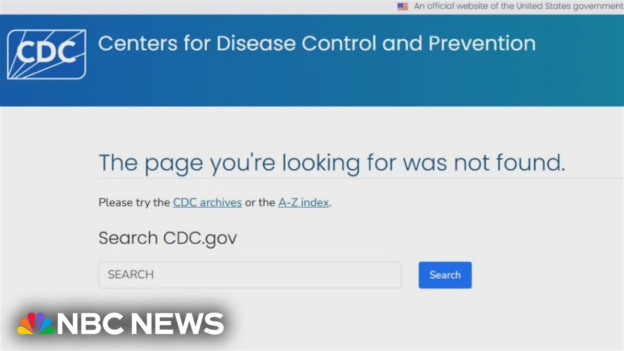 CDC website scrubs HIV content following Trump diversity policy changes