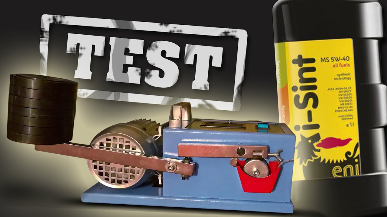 Тест моторного масла Eni i-sint ms 5W40 Piotr Tester