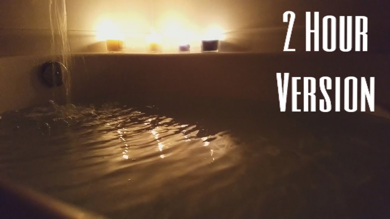 ASMR | Running A Relaxing Bath - 2 Hour Version | No Talking