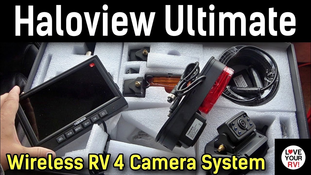 Haloview Ultimate RD7R Deluxe RV Wireless Camera Kit Installation and Demo
