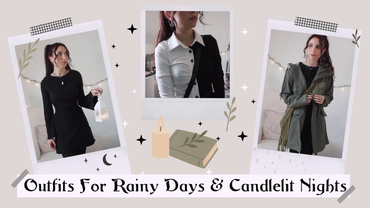 Cosy Witchy Outfits ✶ For Rainy Days & Candlelit Nights 🕯️🌧️