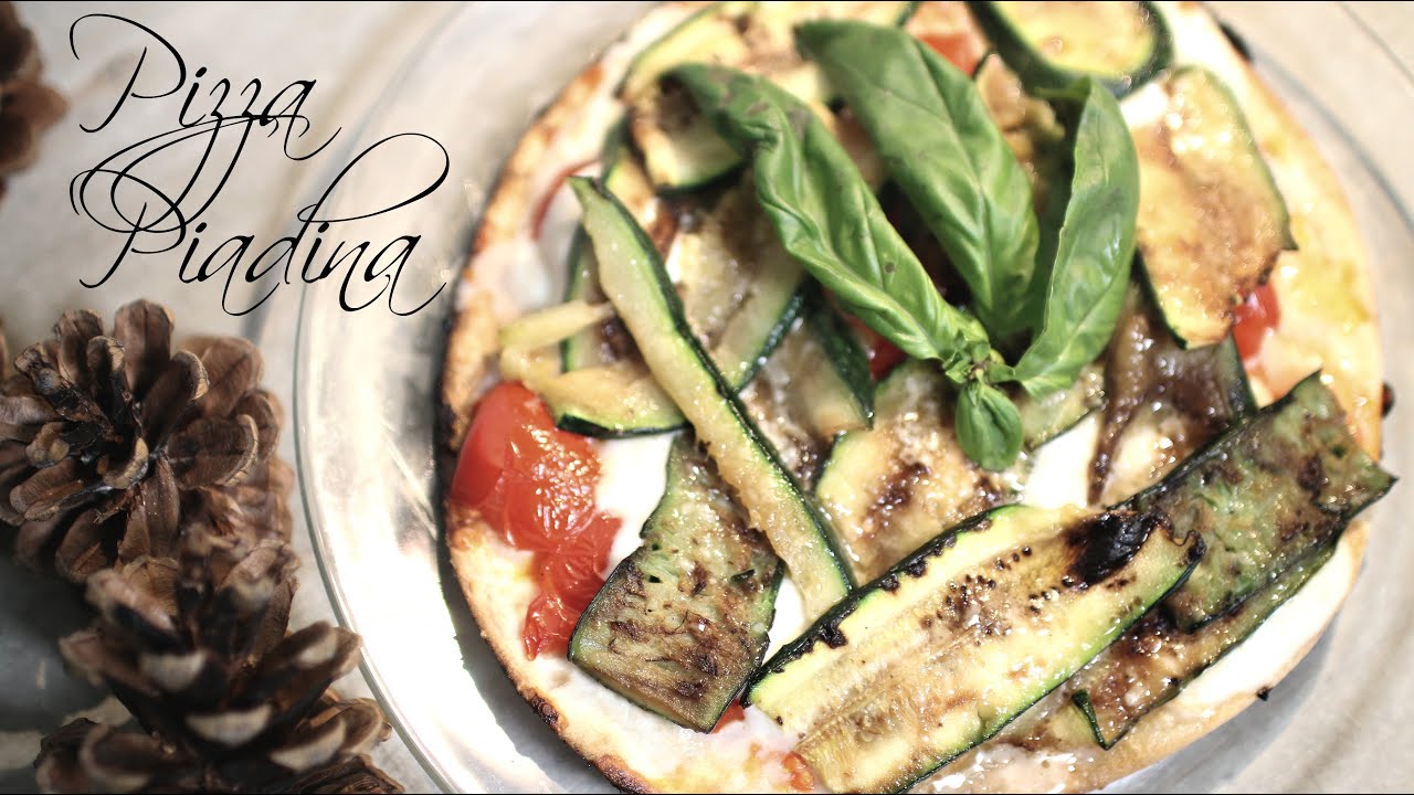 PIZZA PIADINA senza lievito // Ricetta Veloce // Sistiana
