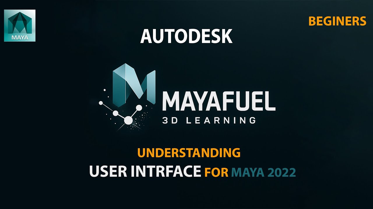 Autodesk Maya 2022 Beginner Tutorial in Hindi | Maya User Interface Explained (Step by Step)