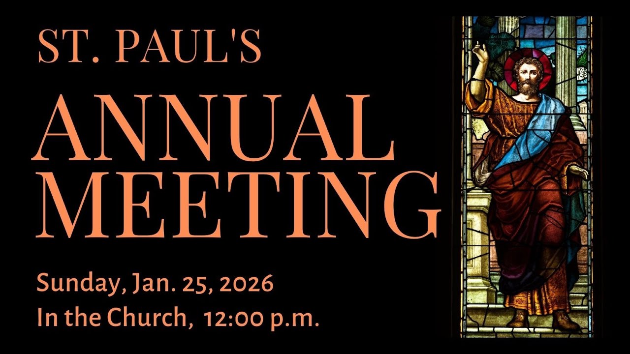 Annual Meeting- January 2026