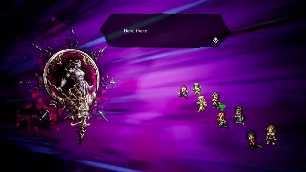Octopath Traveler 0: Bestower of All Boss Battle