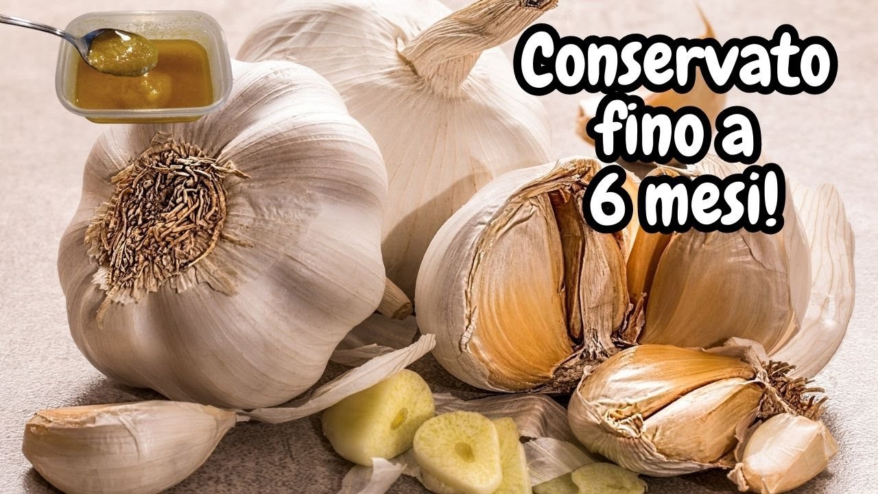 Come conservare l' aglio anche per 6 mesi!! Heidi Factotum