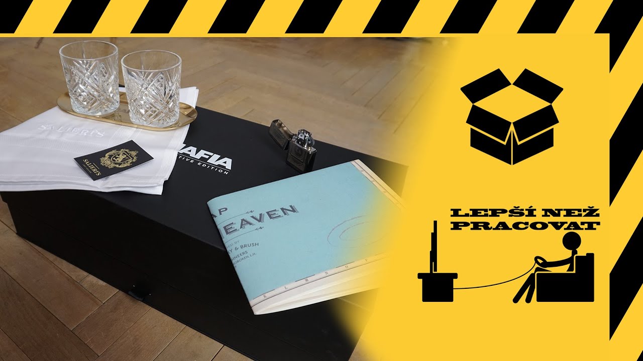 Český unboxing - Mafia Definitive Edition Press kit