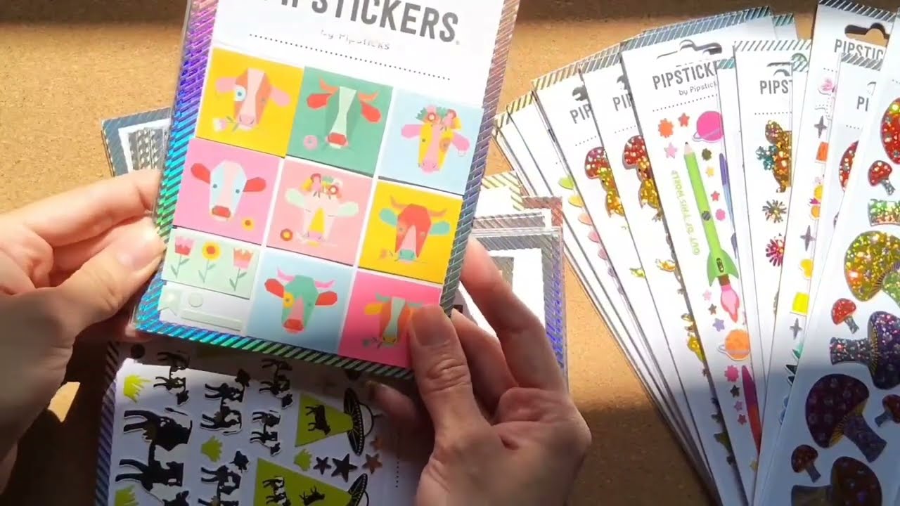 🐄👽🍍 Pipsticks: PIPSTICKERS Haul. 🐄👽🍍 *Bloopers* 📹🙈