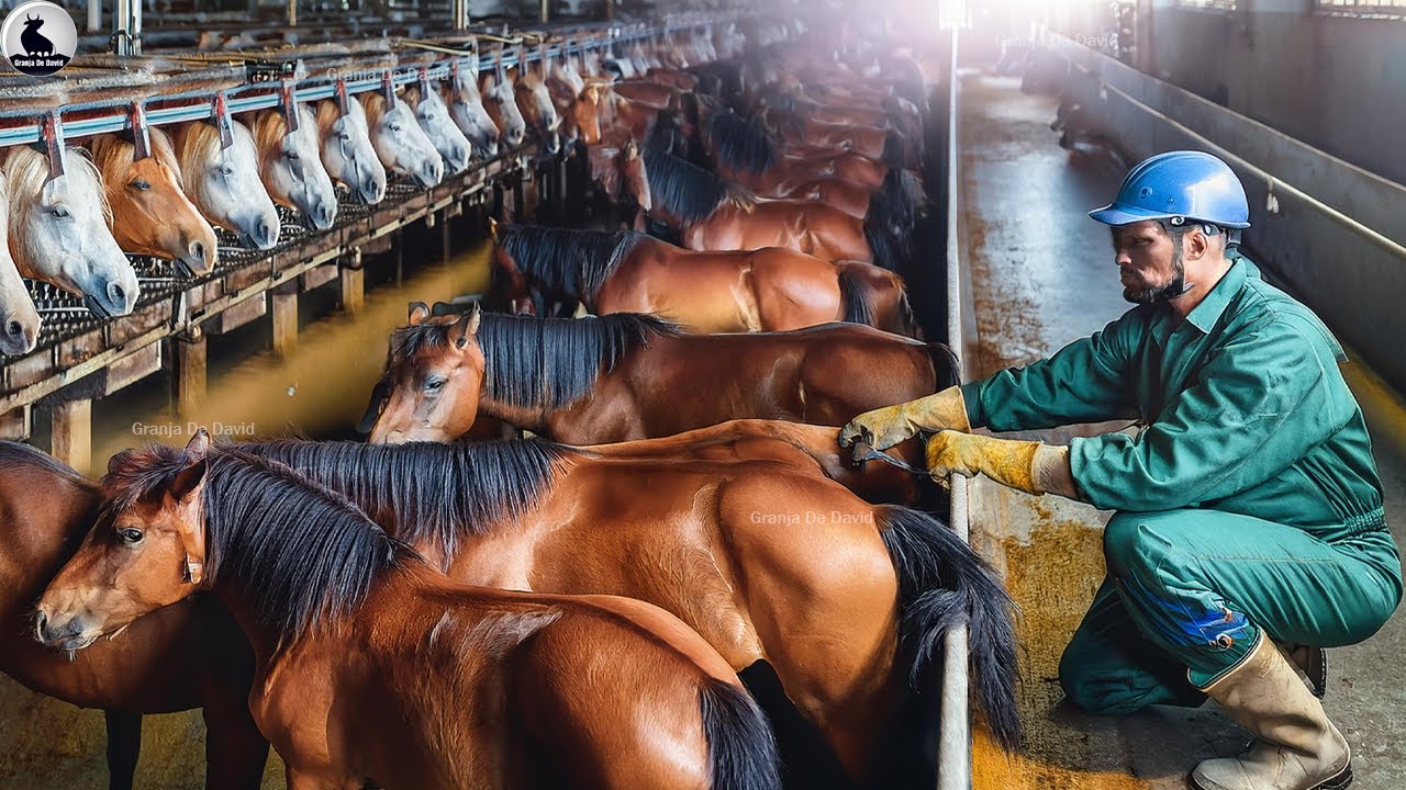 World's Largest Horse Meat Processing Plant In South America - Horse Meat Processing Line