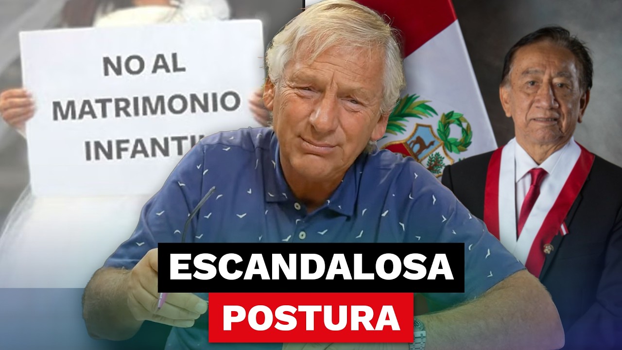 🇵🇪 EL NUEVO PRESIDENTE DE PERÚ RATIFICÓ SU MIRADA A FAVOR DEL MATRIMONIO INFANTIL