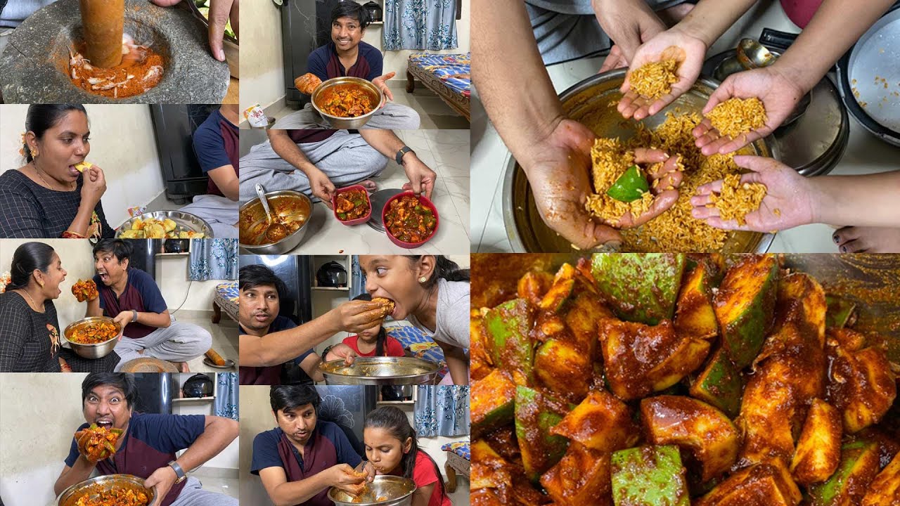 మా అత్తమామల స్టైల్ లో మామిడికాయ పచ్చడి/ముద్ద పప్పు తో కలిపి తింటే ఆహా || Avakaya Pachadi || Mango