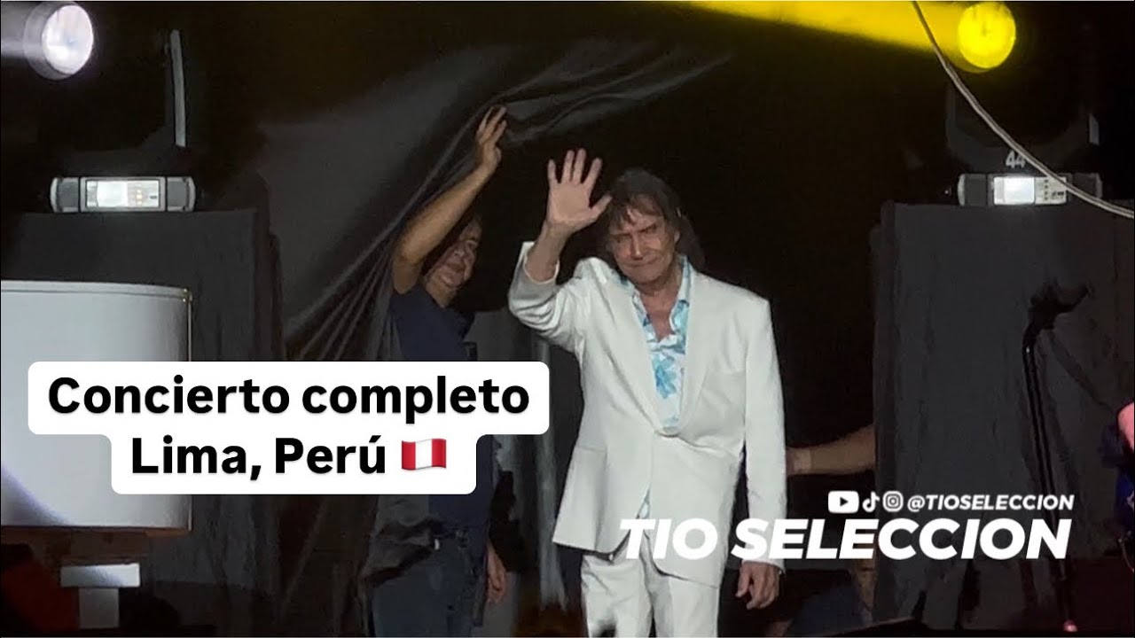 (4K) Roberto Carlos - Concierto Completo || Lima, Perú 🇵🇪 || 3 marzo, 2025