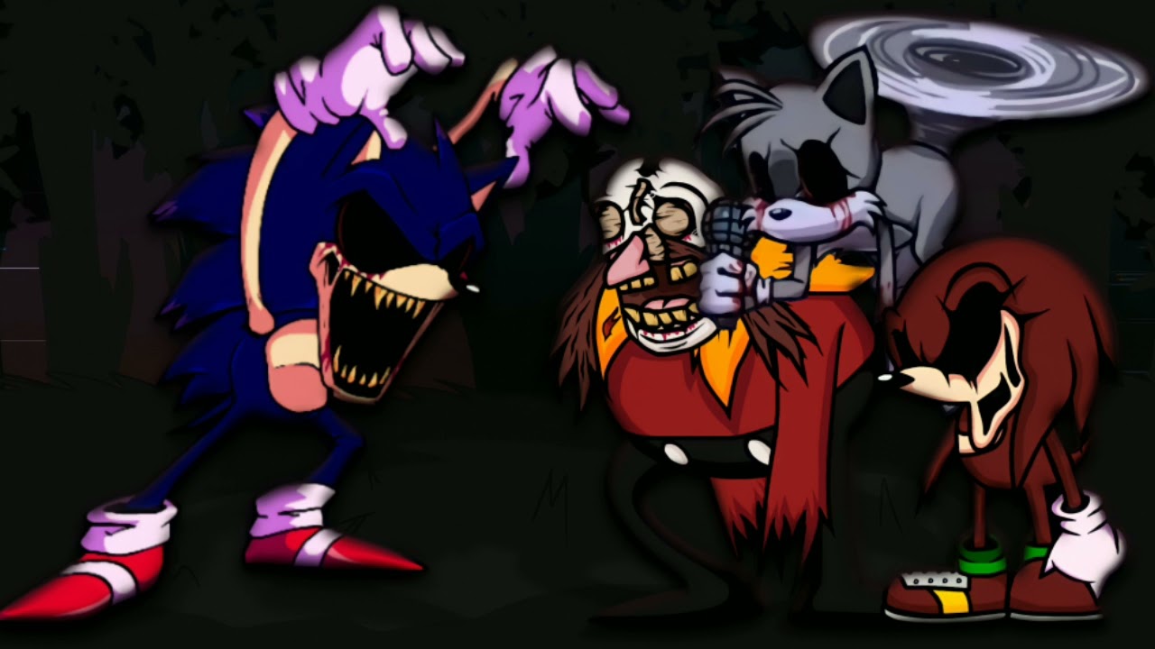 You Can't Run (Sonic.Exe VS Eggman.Exe & Tails.Exe. & Knuckles.Exe)