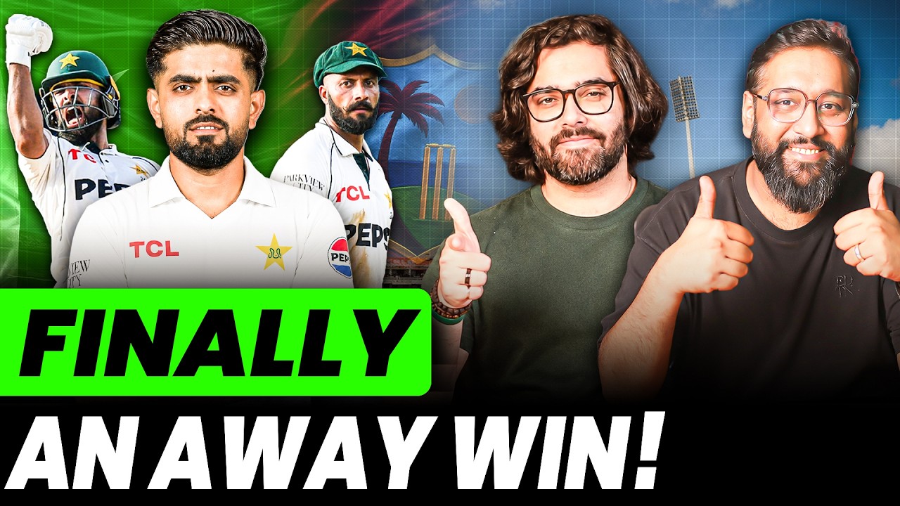 Pakistan Finally Win a Test Match! | Abdullah Shafique and Sajid Khan Special! | Series Level