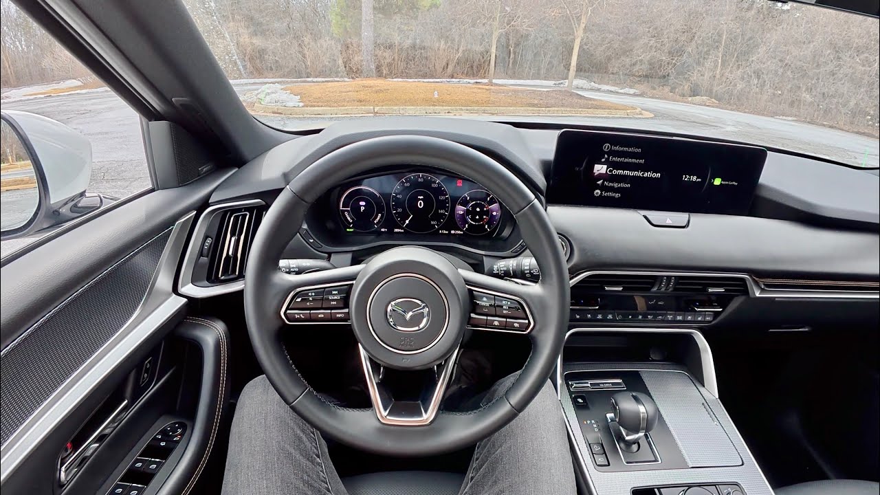 2025 Mazda CX-90 Plug-in Hybrid - POV Driving Impressions