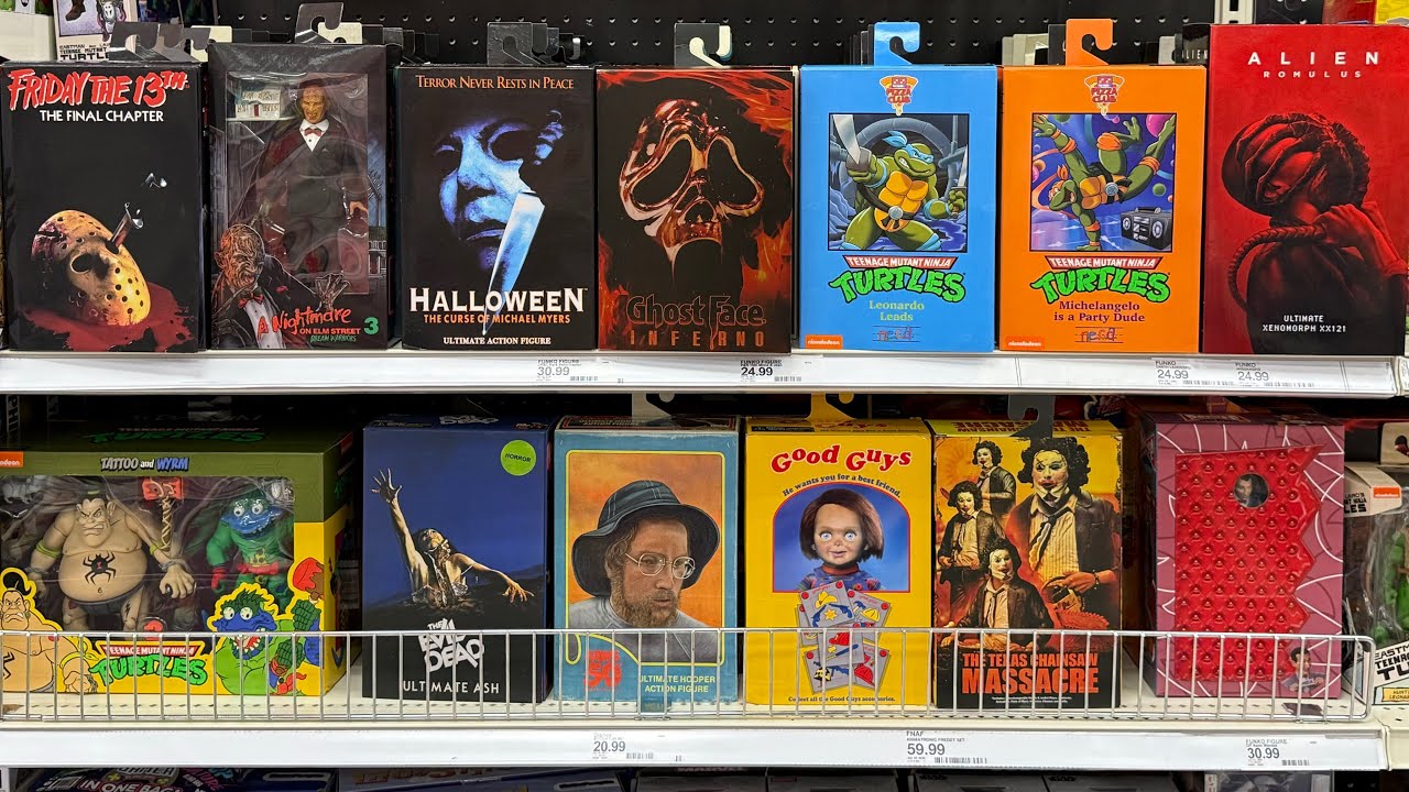 TARGET AND WALMART TOY HUNT | NECA RESTOCK 