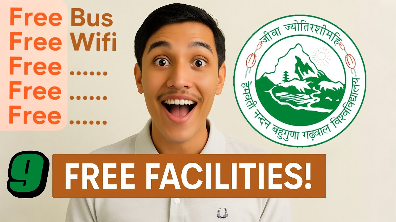 HNBGU Useful FREE Student Perks; free WiFi, Bus, Gym & More. #StudentBenefits