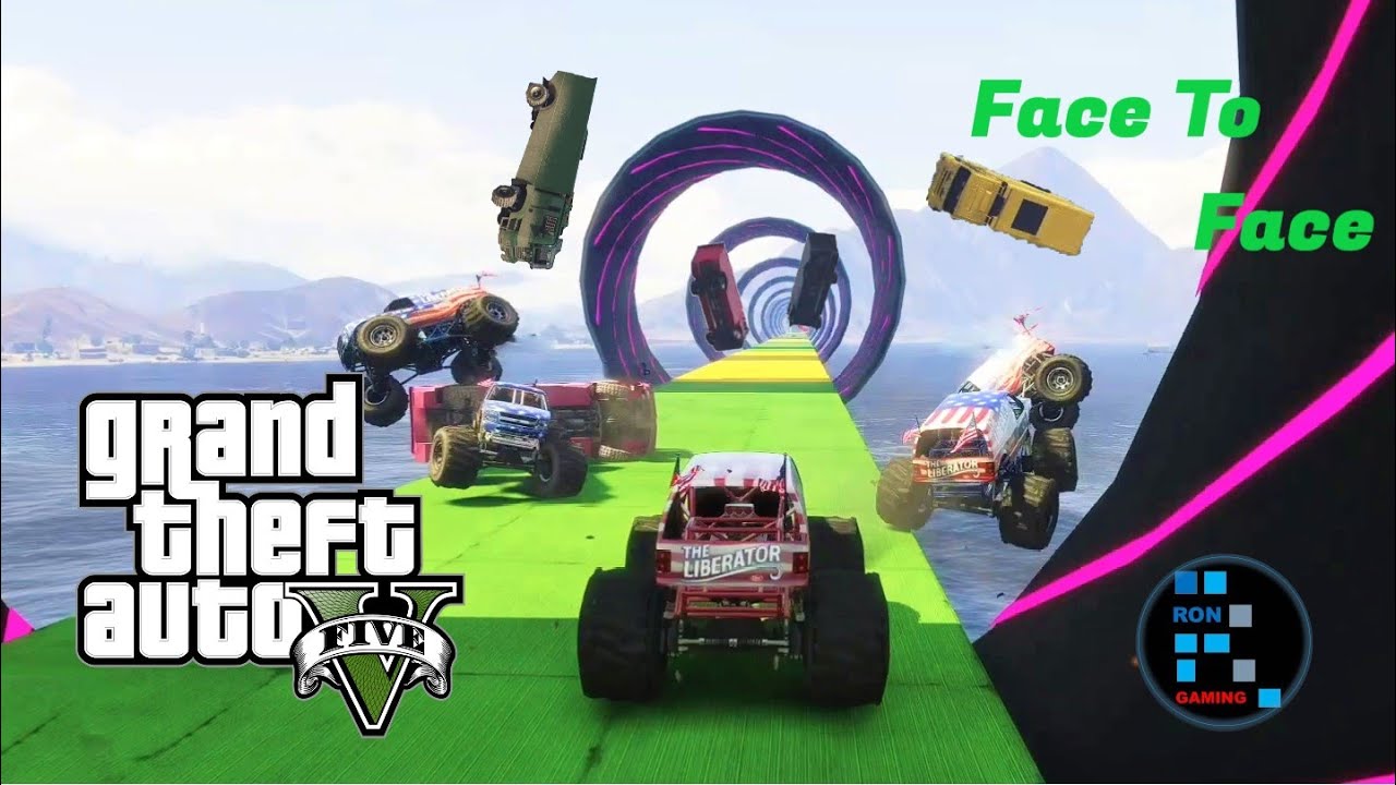 GTA V | Face To Face Parkour With RON