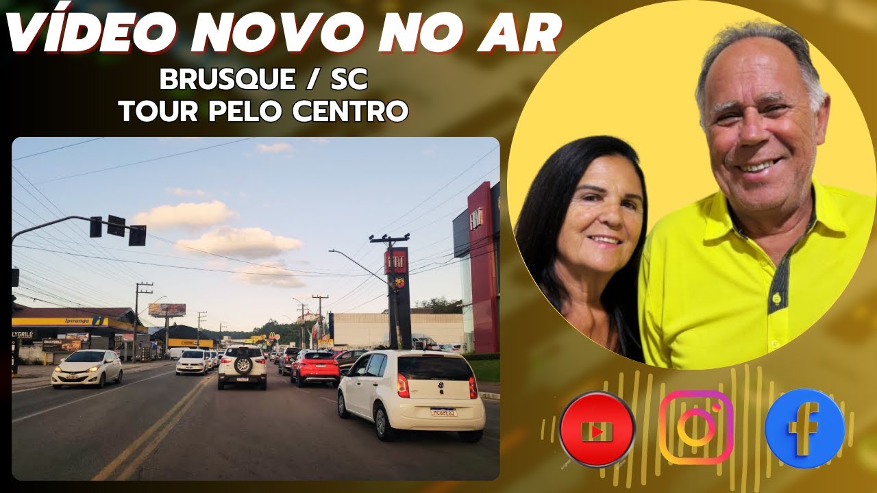 BRUSQUE  / SC =TOUR PELO CENTRO