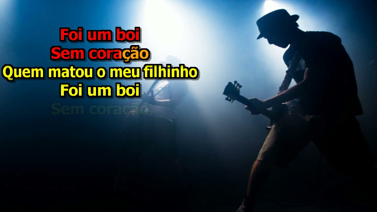 VERSÃO DIRE STRAITS   MENINO DA PORTEIRA   KARAOKE