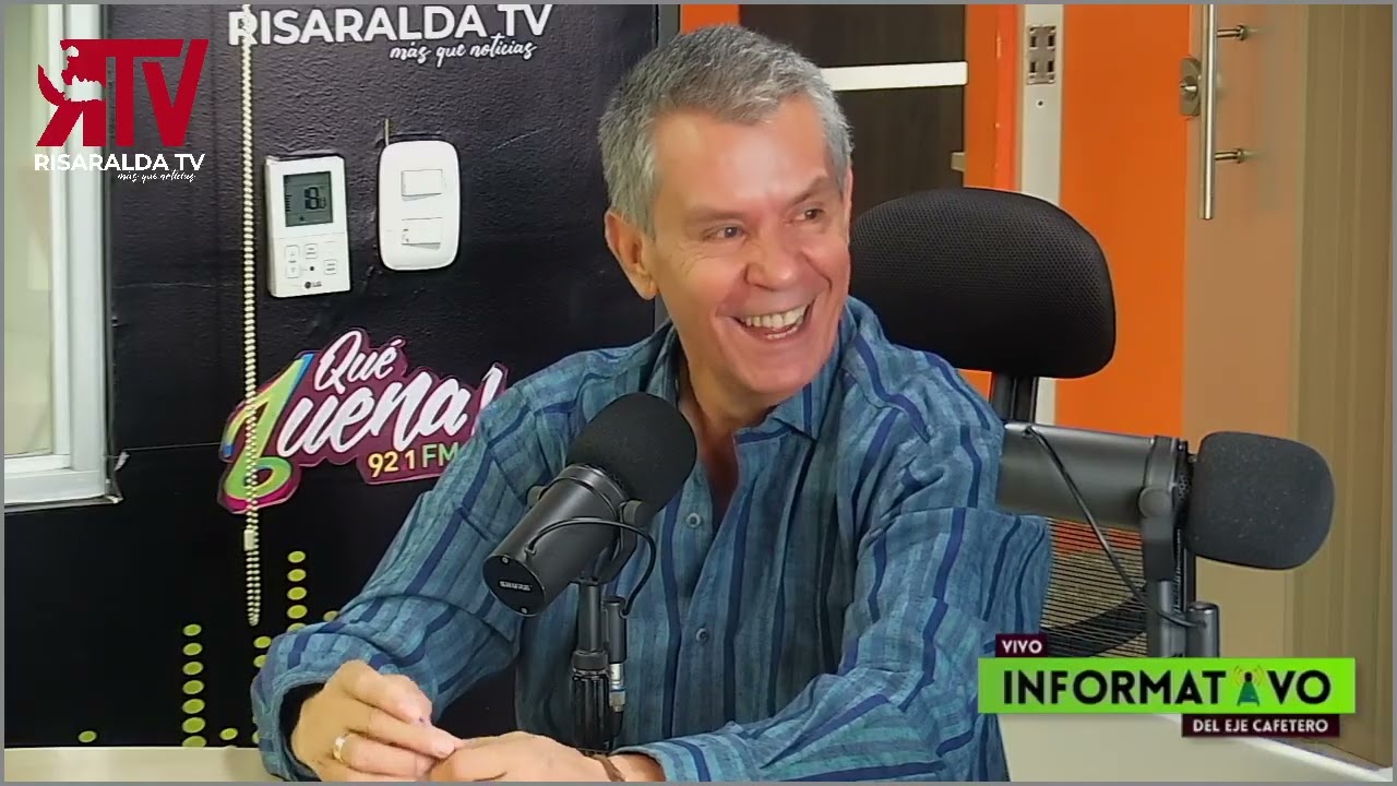 Álvaro Restrepo Arenas - Ex concejal de Dosquebradas - Invitado en el Informativo del Eje Cafetero
