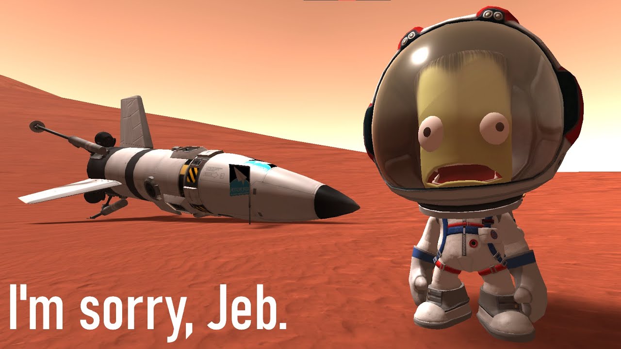 Using Physics to Desert Jeb in Kerbal Space Program