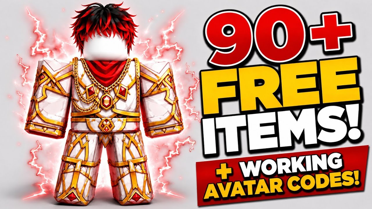 СКОРЕЕ! ПОЛУЧИ 90+ БЕСПЛАТНЫХ ВЕЩЕЙ В ROBLOX! 🤫 (БЕСПЛАТНЫЕ КОДЫ ДЛЯ АВАТАРА + РАБОЧИЕ ПРОМОКОДЫ)...