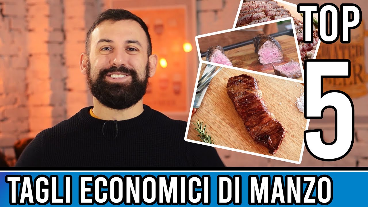 I 5 migliori tagli ECONOMICI di manzo per la griglia!