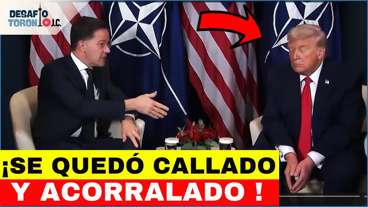 ¡TRUMP HUMILLADO! Secretario de OTAN lo Exhibe en DAVOS !!! DesafioTorontoJC