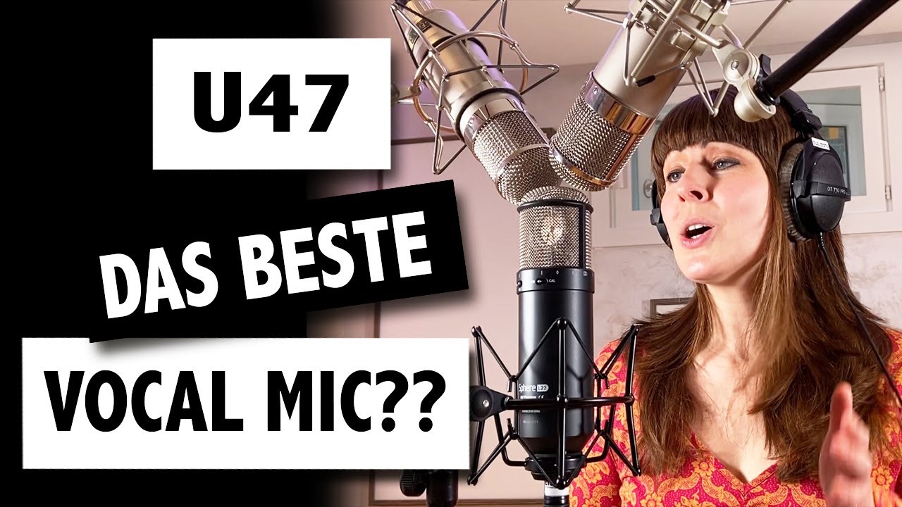 Das beste Mikrofon? | Vocal Mic Shootout: Flea 47 vs AMI U47 vs Townsend Labs Sphere