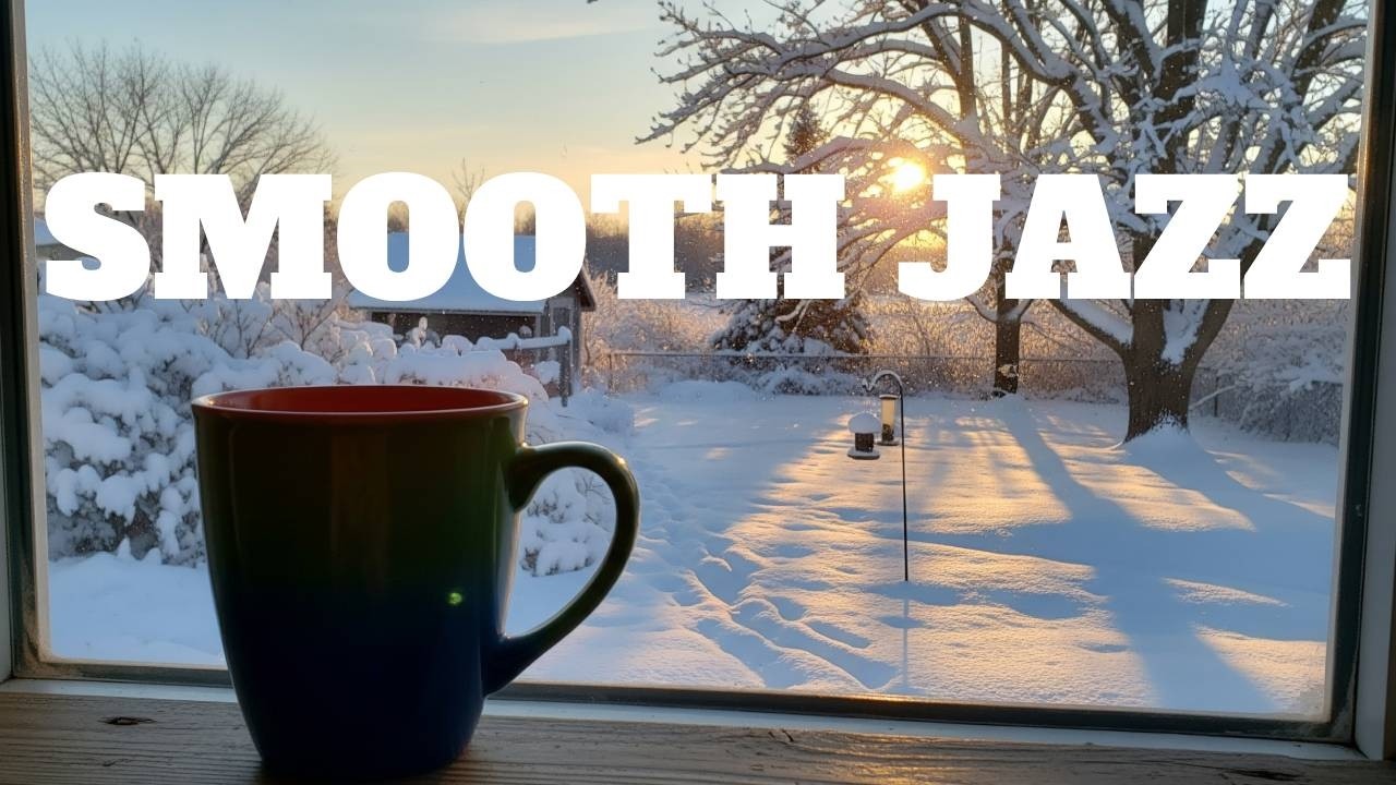 Smooth Jazz☃️ Bossa Nova Instrumental and Cozy Jazz Cafe Music for Great Moods.