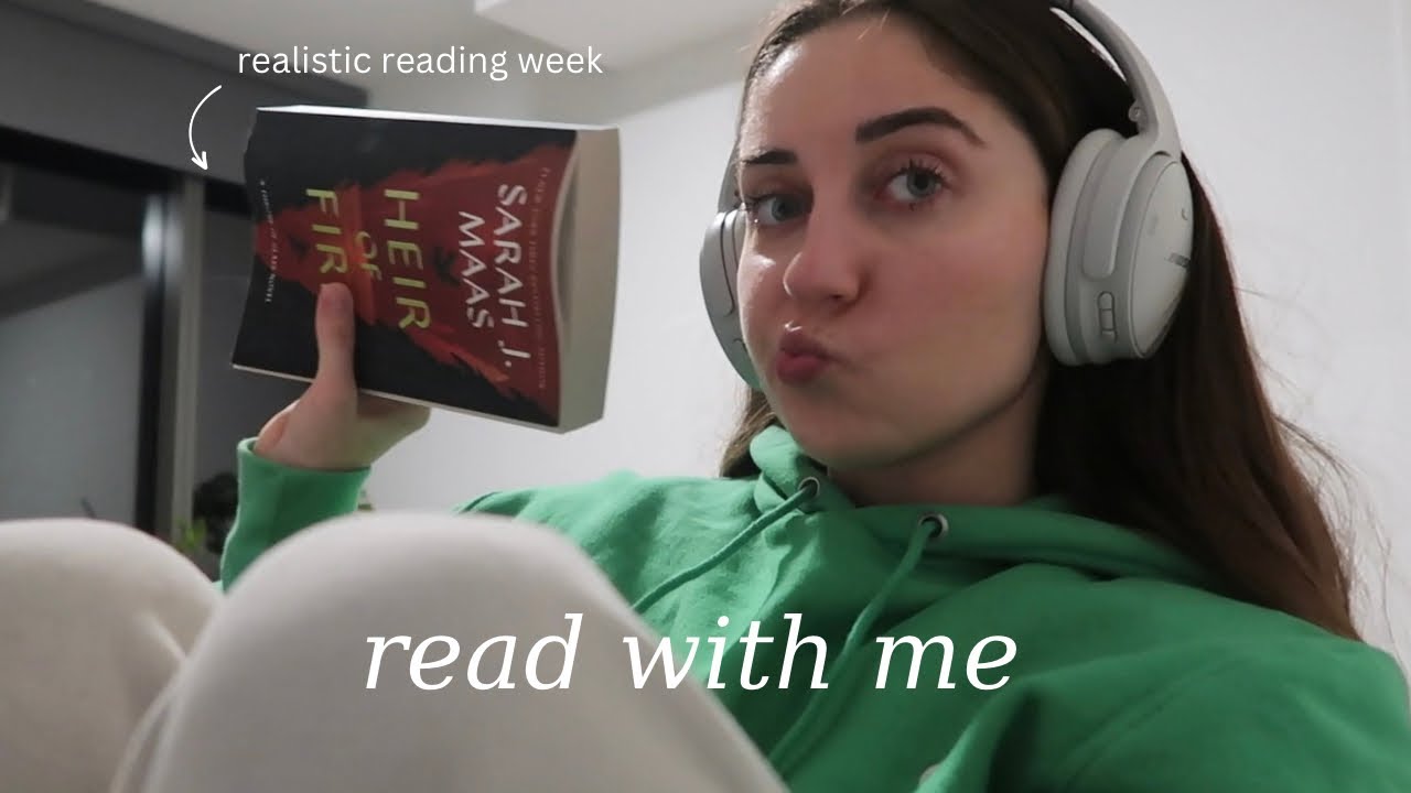what i read in a week - realistic reading vlog