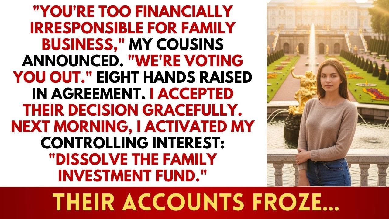 They Kicked Her Out of the Family Fund… Then Learned She Controlled $47 Million