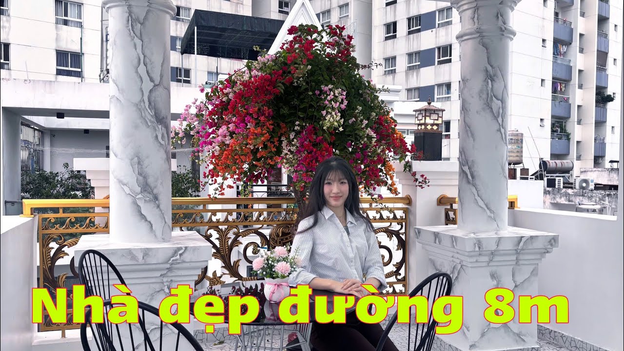 Nhà đẹp gò vấp Nhà phố đẹp đường 8m ngay công viên 