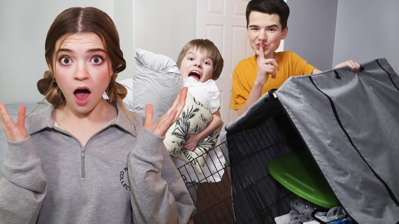 Hiding All Of Our Sisters Stuff! Don't Get Caught!