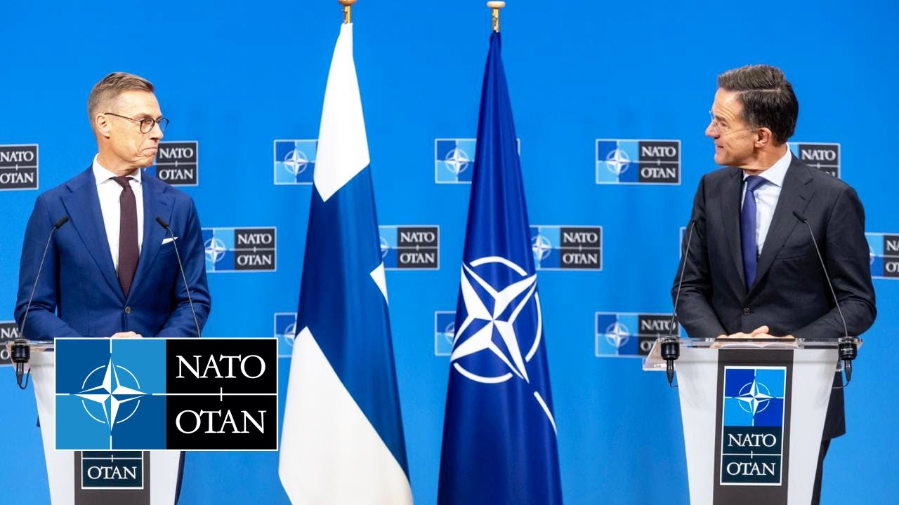 Генеральный секретарь НАТО с президентом Финляндии 🇫🇮 Александром Стуббом, 17 НОЯБРЯ 2025 ГОДА