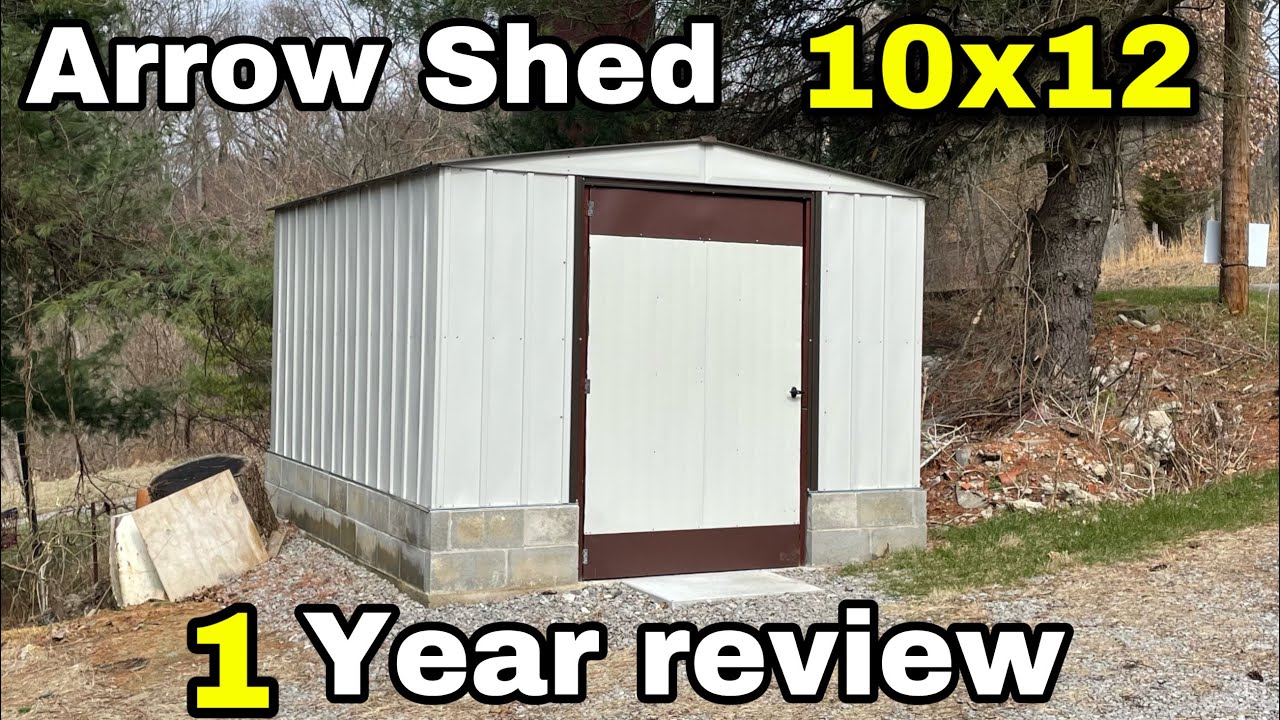 Обзор Arrow Metal Shed за 1 год