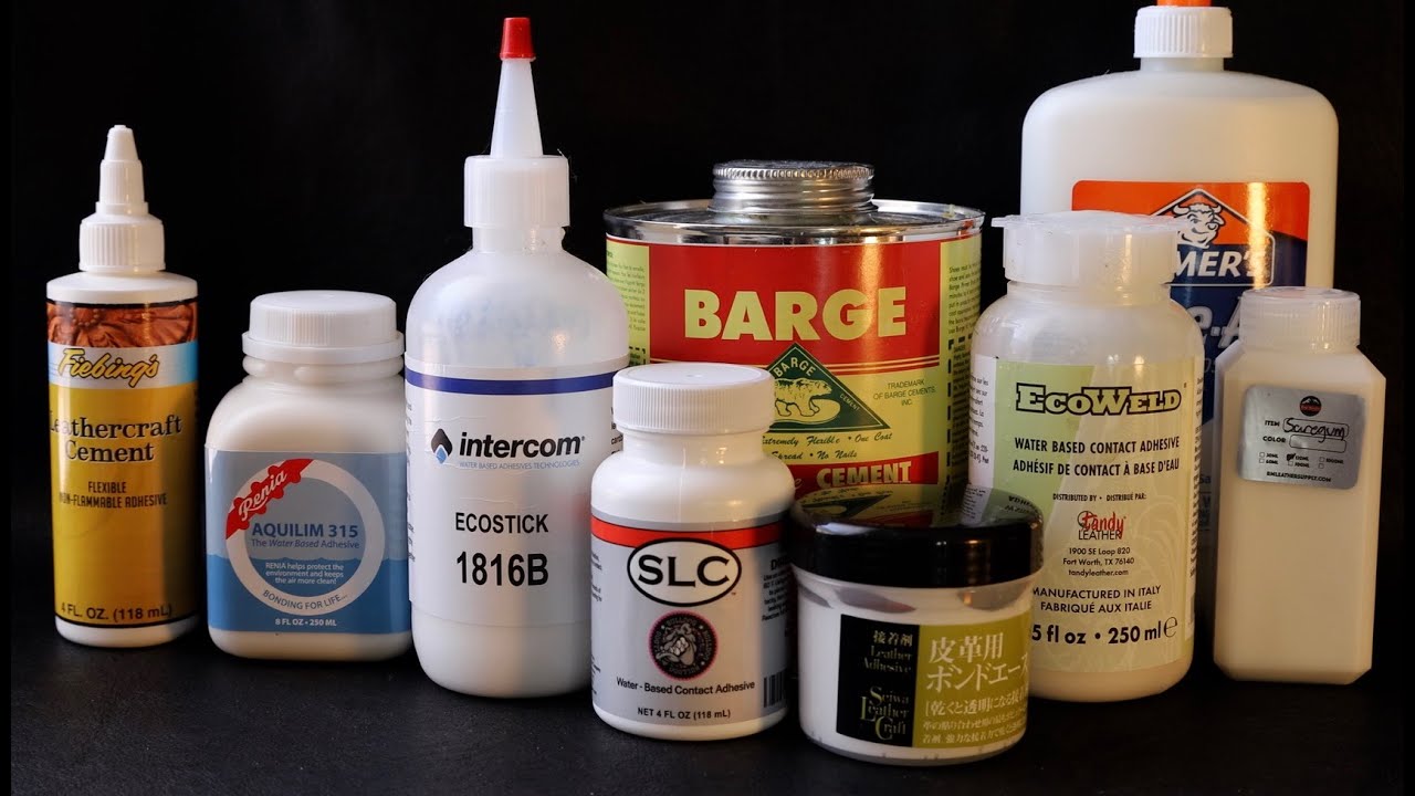 The Best Water-Based Non-Toxic Leather Glue