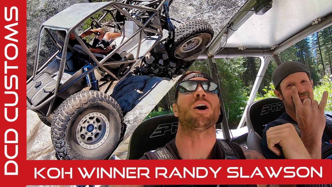 DCD CUSTOMS - KING OF THE HAMMERS WINNER RANDY SLAWSON RIDE ALONG