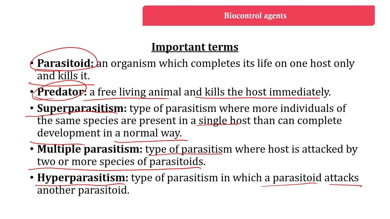 Biocontrol agents
